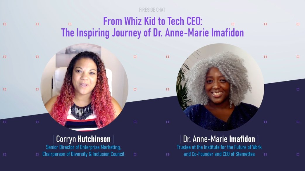 Now I'm all-in for the replay of  @CloudBees' Corryn Hutchinson interviewing  @Stemettes' creator Dr. Anne-Marie Imafidon  @aimafidon, by far my fav session at  #DevOpsWorld so far.Check it out  #EthicsPosse! (Starts around 1:11 in the Resiliency and Innovation Keynote Replay)