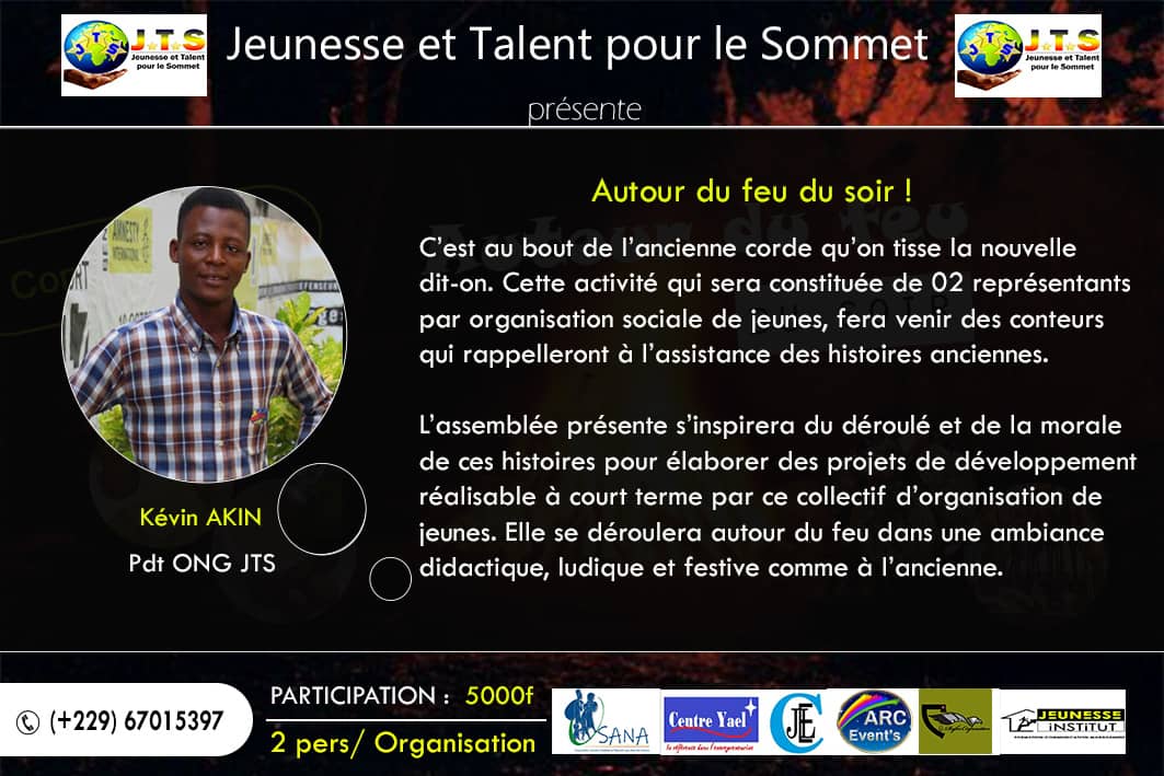 kevin_akin1's tweet photo. Les organisations de jeunes Autours_Du_Feu_Du_soir ce 17 octobre 🔥🔥🔥🔥
#ONGJTS
#JEUNESSE https://t.co/Lf18sdNkZT