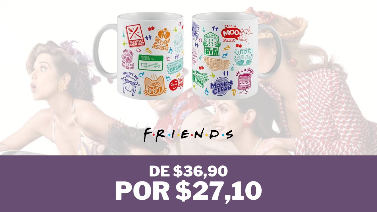 StoreComando's tweet photo. Há exatos 26 anos estreava o primeiro episódio de Friends! 🎊🎉

Para comemorar, todos os produtos da série estão com desconto na Comando Geek Store! Confira!

Cupom: #Friends26

✅ APENAS HOJE!
✅ Compre por WhatsApp com um de nossos atendentes 🥰 (35) 3551-5026
#Friends https://t.co/ZCNw1hKkGZ