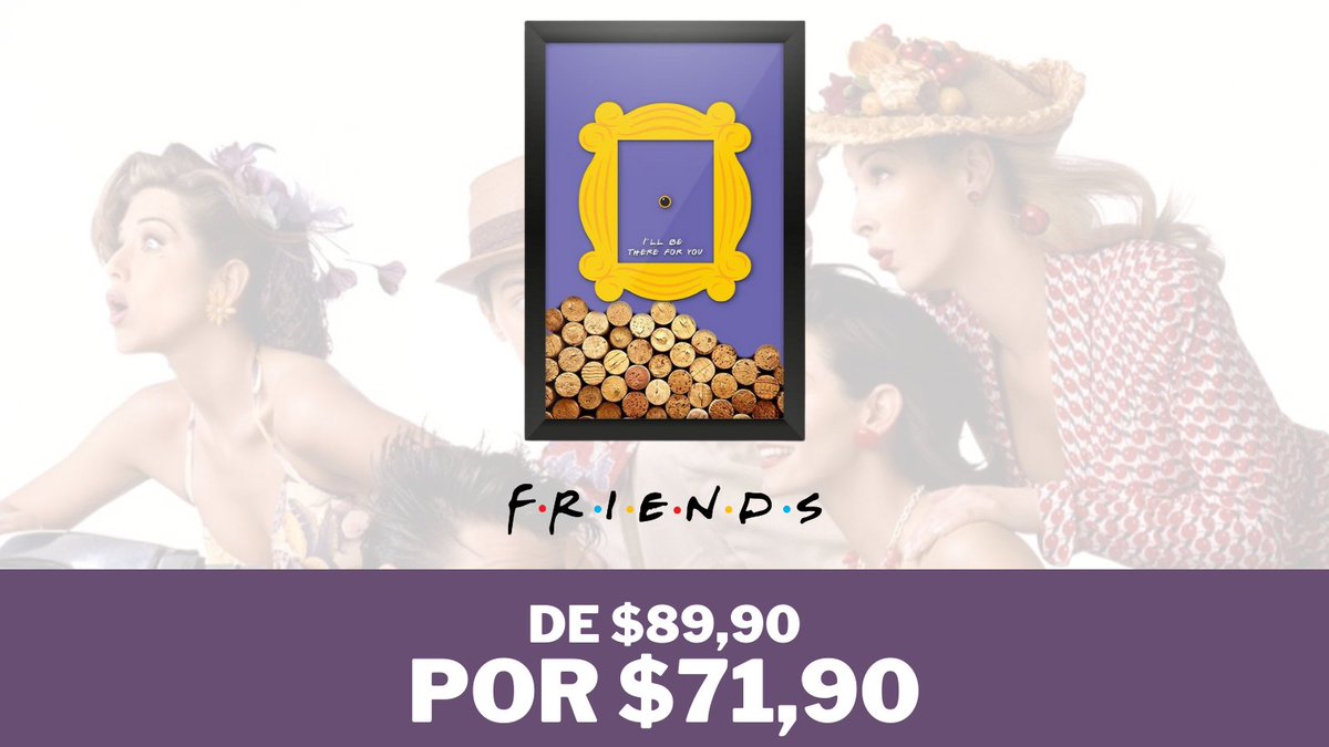 StoreComando's tweet photo. Há exatos 26 anos estreava o primeiro episódio de Friends! 🎊🎉

Para comemorar, todos os produtos da série estão com desconto na Comando Geek Store! Confira!

Cupom: #Friends26

✅ APENAS HOJE!
✅ Compre por WhatsApp com um de nossos atendentes 🥰 (35) 3551-5026
#Friends https://t.co/ZCNw1hKkGZ