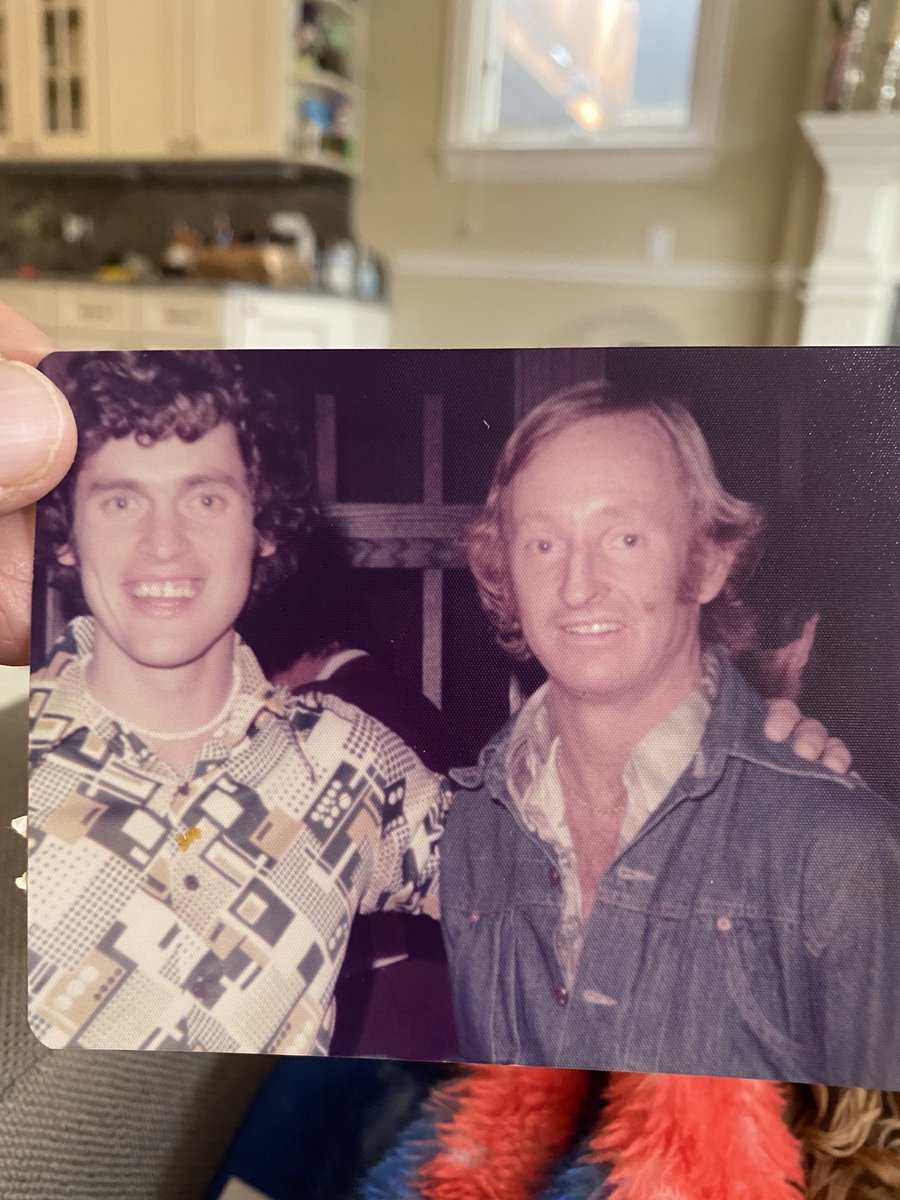 Ran across this picture of my idol Rod Laver and I when we played an exhibition match in May 1976 along with Roy Emerson in Rockford, IL. It was the greatest thrill of my life to meet and share the court with Rod and Roy!! 2 absolutely legendary players and even better guys!!