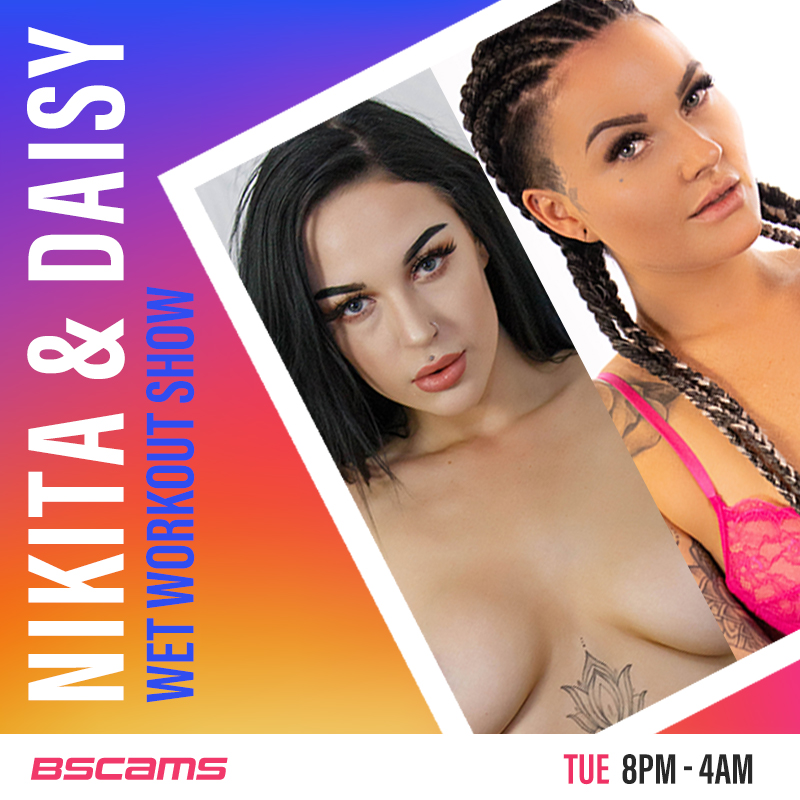 It's girl girl action tonight from 20:00 PM with the sexy babes Nikita &amp; Daisy https://t.co/Iyt1oN9VBq