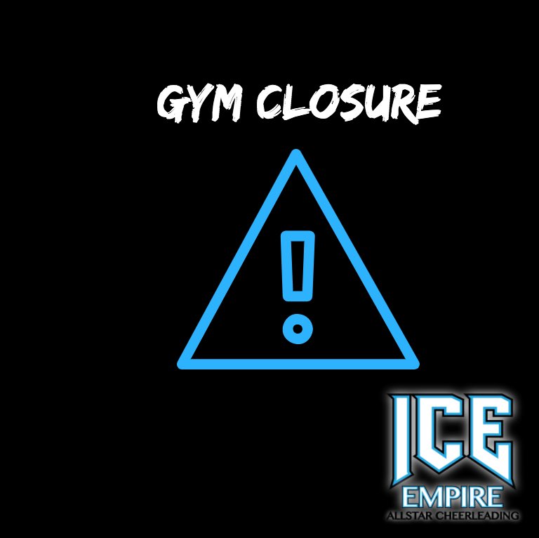 ⚠️🌪 Due to wind, rain and weather conditions, along with possible power outages in our area, the ICE gym locations will close this evening September 22nd! ⚠️ #staysafe #hurricaneteddy