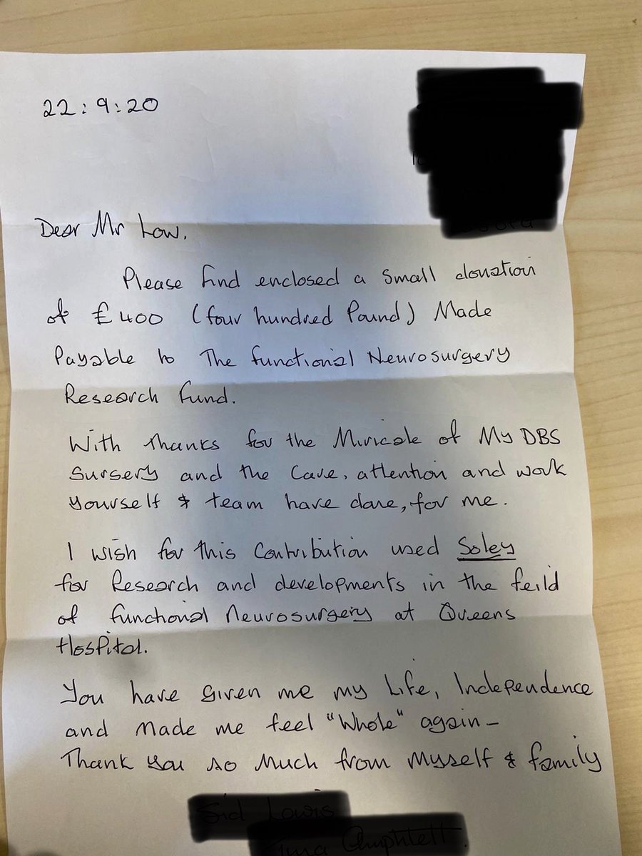 laura jones (@ellbs) on Twitter photo Fantastic feedback from a patient who underwent DBS surgery following the COVID outbreak and restart of services. And a very generous gift too 😊 <a href="/BHRUT_NHS/">BHRUT NHS 🏥</a> <a href="/carolinemoore62/">Caroline Moore</a> <a href="/neurosurgBHR/">BHR-NeuroSurgTeam(Romford)</a> <a href="/jobarrett86/">Jo Barrett</a> <a href="/RVindlacheruvu/">Raghu Vindlacheruvu</a> Fantastic feedback from a patient who underwent DBS surgery following the COVID outbreak and restart of services. And a very generous gift too 😊 <a href="/BHRUT_NHS/">BHRUT NHS 🏥</a> <a href="/carolinemoore62/">Caroline Moore</a> <a href="/neurosurgBHR/">BHR-NeuroSurgTeam(Romford)</a> <a href="/jobarrett86/">Jo Barrett</a> <a href="/RVindlacheruvu/">Raghu Vindlacheruvu</a>
