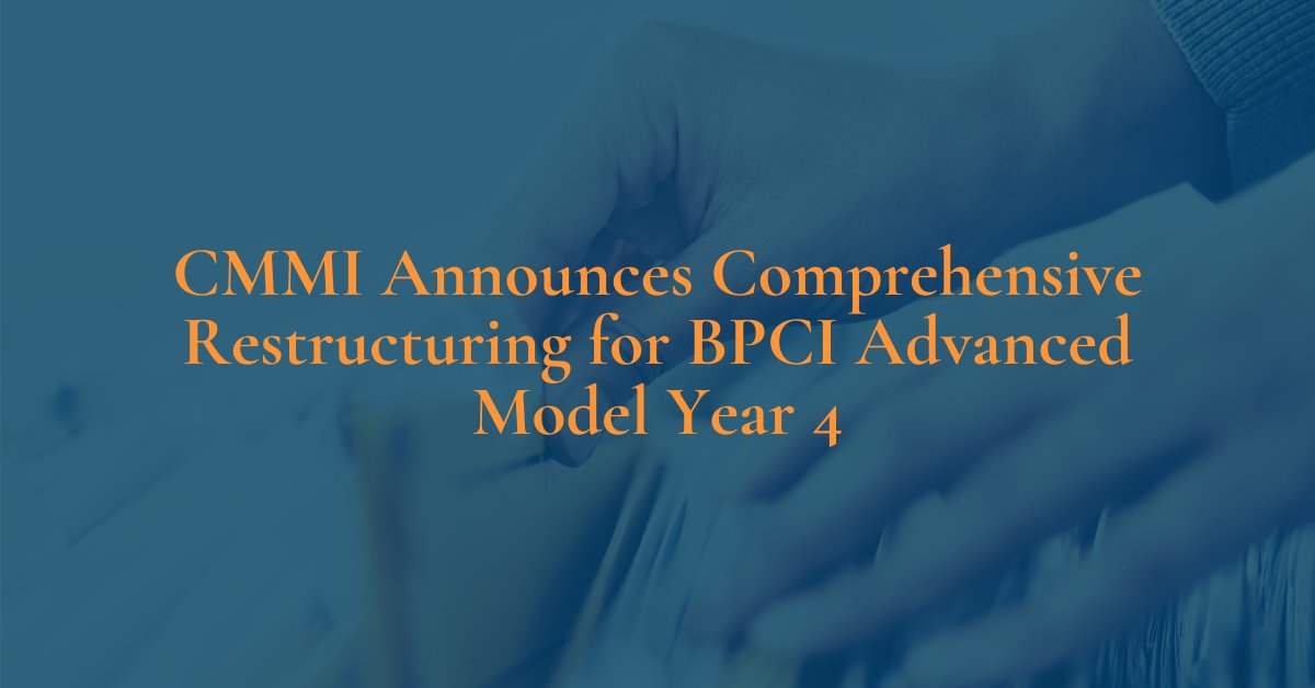 ArchwayHealth's tweet image. Ahead of #BPCIAdvanced Model Year 4, CMMI has announced several impactful changes to the program that hold broad implications for participants. Today we explore these changes and discuss how they will affect BPCI-A program management and pricing. bit.ly/2REfX03