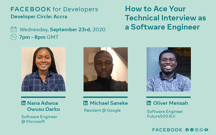DevCAccra's tweet photo. It's happening today. @OliverMensahDev
(@Future500BV), Nana Adwoa (@Microsoft) & Michael (@Google) will break it all down. #LearnAtDevc
Make sure to join us here: https://t.co/R7loHl4bHG https://t.co/VwNNnYb57s