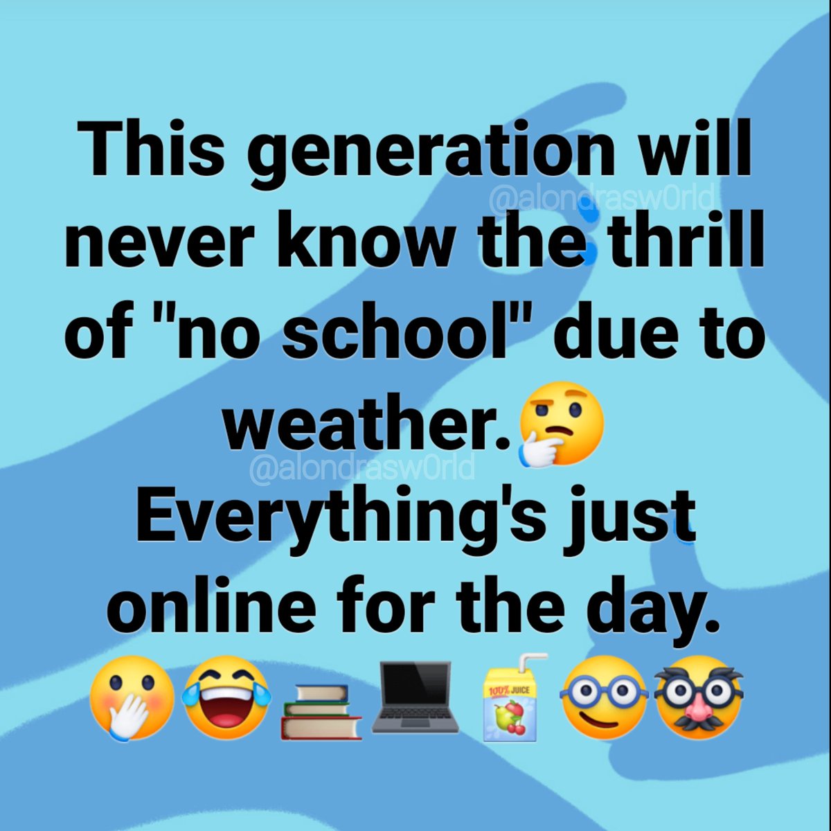 thepinkaproninc's tweet photo. True story... #noschool #thingofthepast #thankscovid https://t.co/ybRq5Y6Xd5