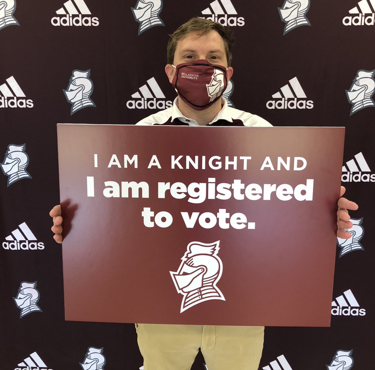 ChrisCooper_BU's tweet photo. Shoutout to @BellarmineSAAC for making sure our @buknights know they have a voice on #NationalVoterRegistrationDay
#SwordsUpBU #BUVotes https://t.co/4pqCLpKmjV