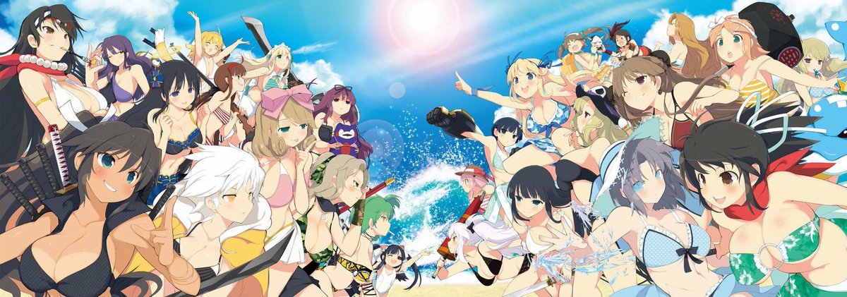Happy 9th Birthday Senran Kagura, the first anime that plays on ps4 and whe...