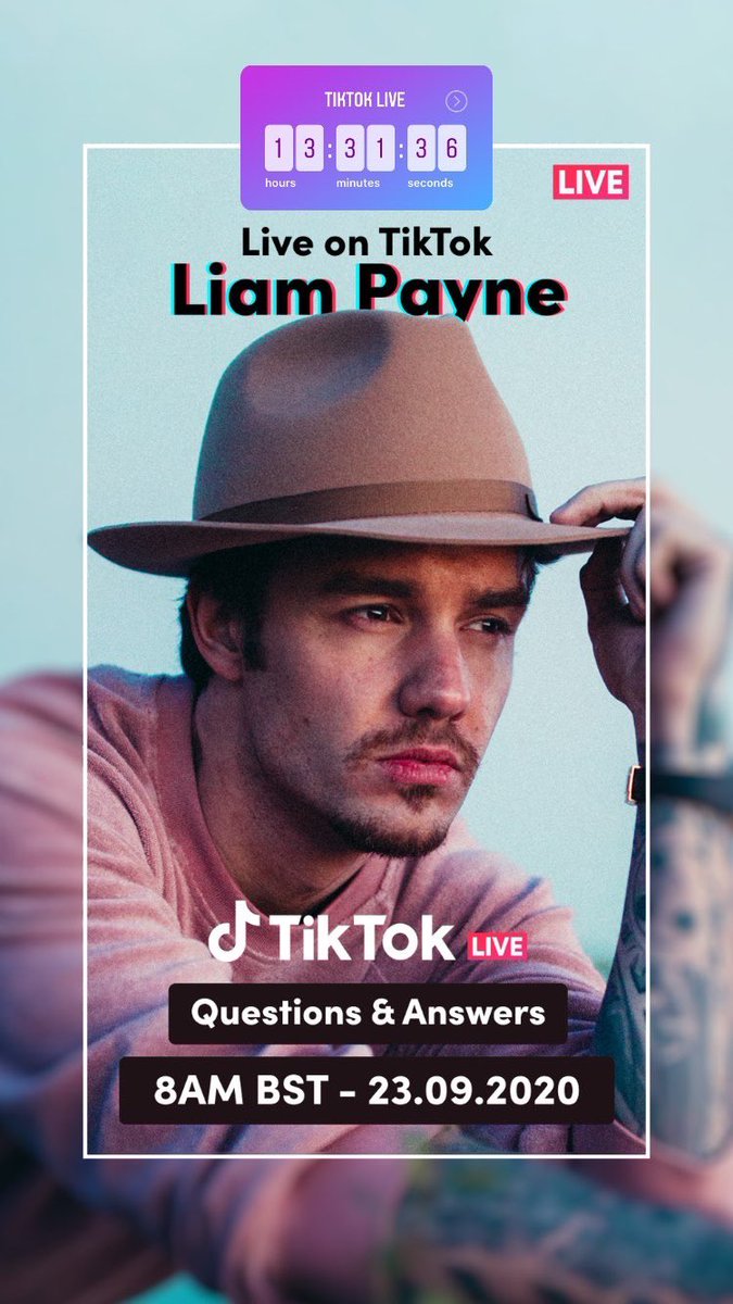 The Daily Payne Catch Liampayne On A Tiktok Live Tomorrow 23 9 At 8am Bst Via Ig Story