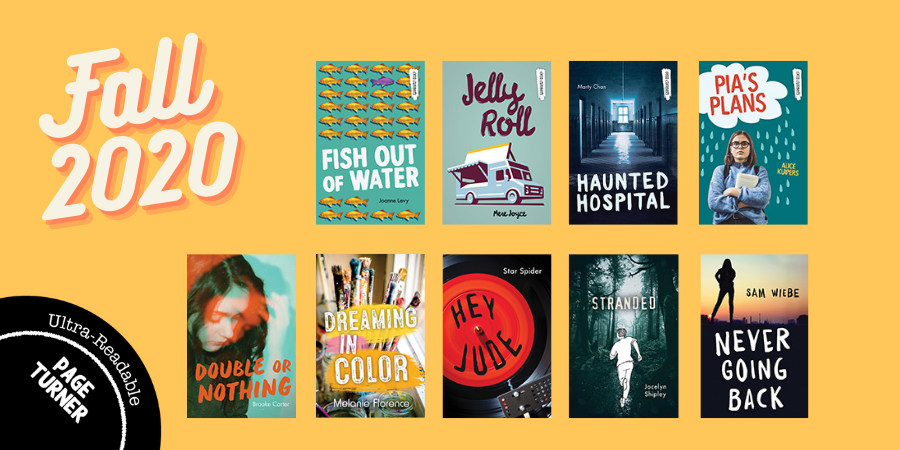 And there's more! Our brand new #UltraReadable #HiLo books are also out today 🎉

Learn more: ow.ly/m84g50Byb3h

Happy #BookBirthday <a href="/JoanneLevy/">Joanne Levy</a> @MereJoyceWrites <a href="/Marty_Chan/">Marty Chan</a> <a href="/AliceKuipers/">Alice Kuipers</a> <a href="/thebrookecarter/">author</a> <a href="/mflowrites/">Melanie Florence</a> <a href="/MusingStar/">Star Spider</a> @sageshipley <a href="/sam_wiebe/">Sam Wiebe ‖ Nolan Chase</a>!