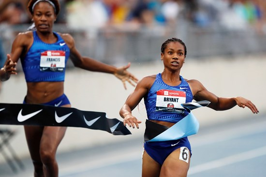 ListenSon_Pod's tweet photo. Dezerea Bryant sits with the gentleman on the Listen Son Podcast.  Family has been a huge support system for her career. She goes in-depth about overcoming adversity, her father introducing her to track and growing in her faith during her journey.

https://t.co/149Dz54alA https://t.co/1nfHHXomHo