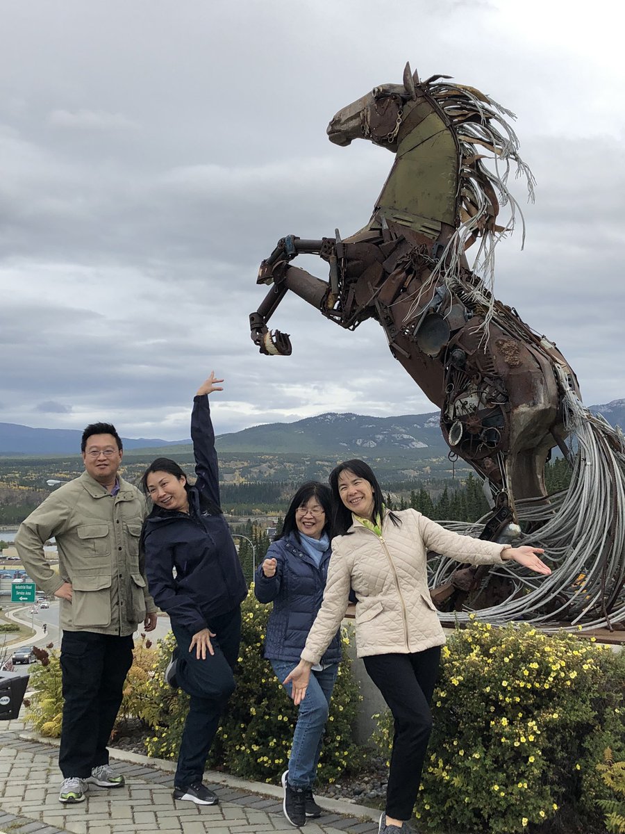 TravelYukon's tweet photo. We hosted not one, but two #FAMTOURS last week in the @city_whitehorse! Check out what else we did on our website https://t.co/PwzyPYU33J https://t.co/ZzPWQrDmSZ