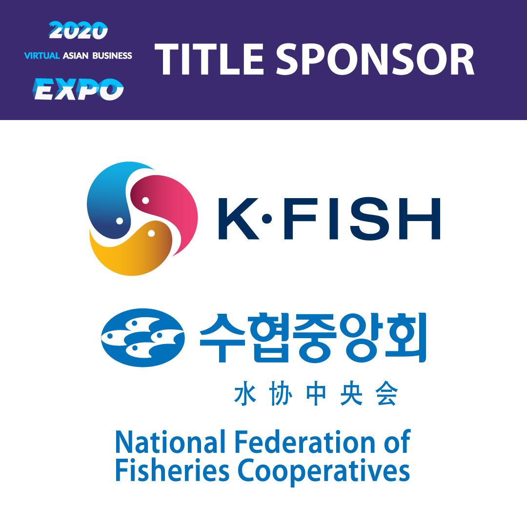 KACCOC is proud to present to you the Title Sponsor of 2020 Virtual Asian Business Expo, K-Fish/SUHYUP(National Federation of Fisheries Cooperatives)👏👏👏 Follow us  using hashtag #2020VABE 2020 Virtual Asian Business Expo!! #virtualevent #onlineexpo #kaccoc