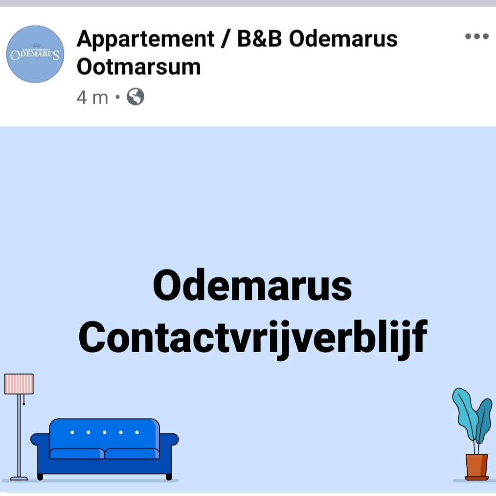Appartement Odemarus #ootmarsum contactvrijverblijf