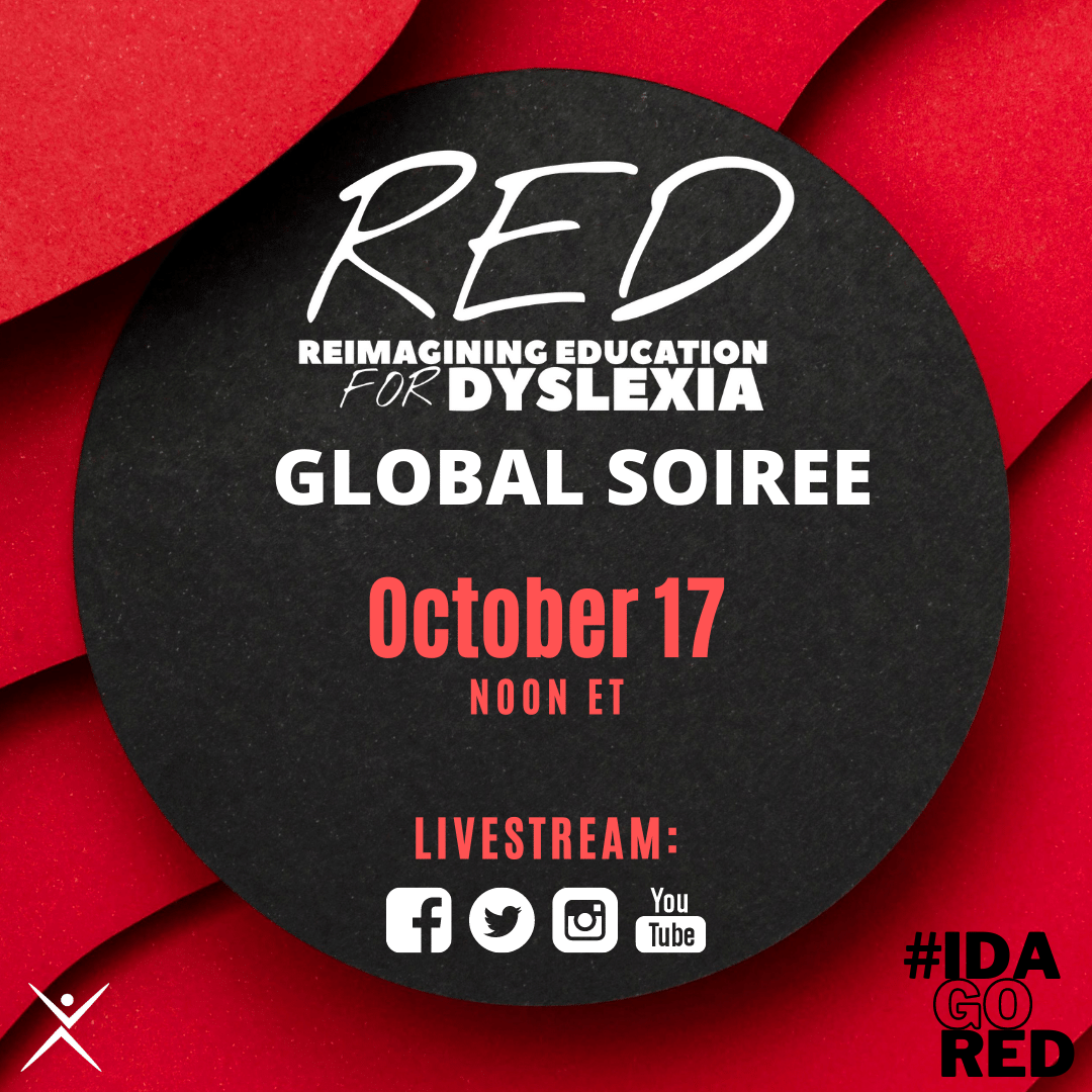 DyslexiaIDA's tweet photo. Are you ready to go RED? We invite you to join us as we host our  “Virtual RED Soiree, ” an unprecedented 24-hour event to make a difference in the lives of struggling readers nationwide.  Learn more and support this must-attend event at https://t.co/4ENgybvoAP https://t.co/V2dxhsVjfU