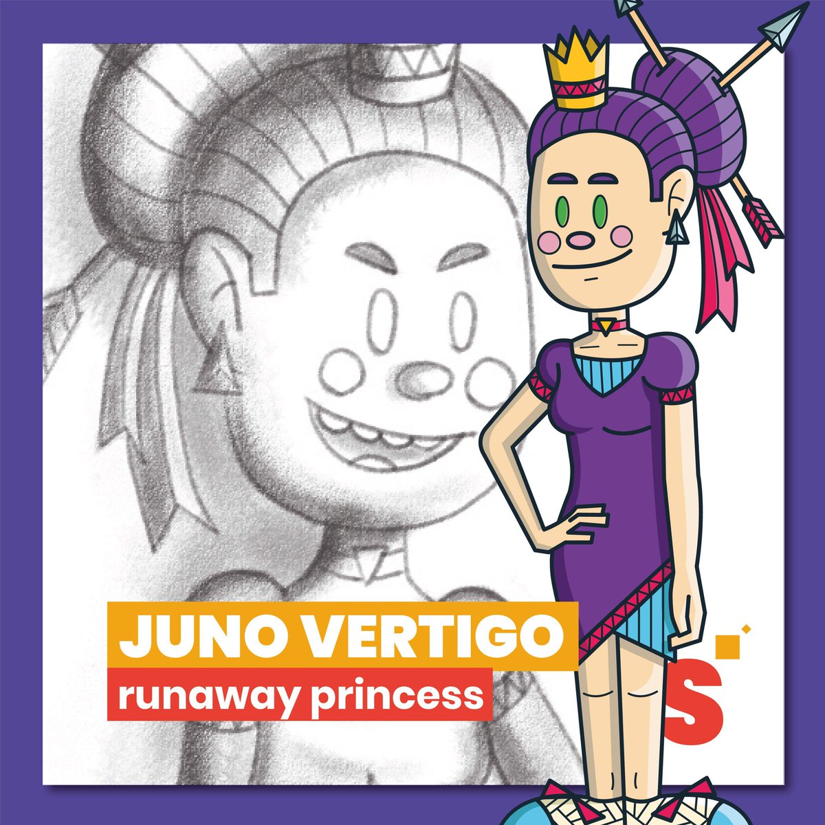 Soon princess Juno Vertigo will have to succeed her father as queen of a faraway land. This young princess doesn't feel like that at all, but she doesn't have much choice. Her search for a free existence leads her to Apollo City.  Will she succeed in her aim and obtain a visa?