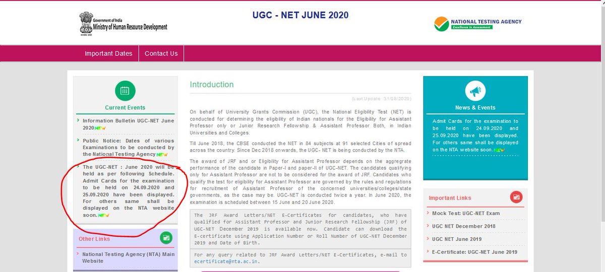 specialcutchai's tweet photo. UGC NTA NET is on 30th September and still admit cards are not uploaded. I fail to understand why such a hurry to conduct exams when you are unable to manage it? @ugc_india @DG_NTA #UGCNET #nta #NETexams https://t.co/dKpaIJjqHM