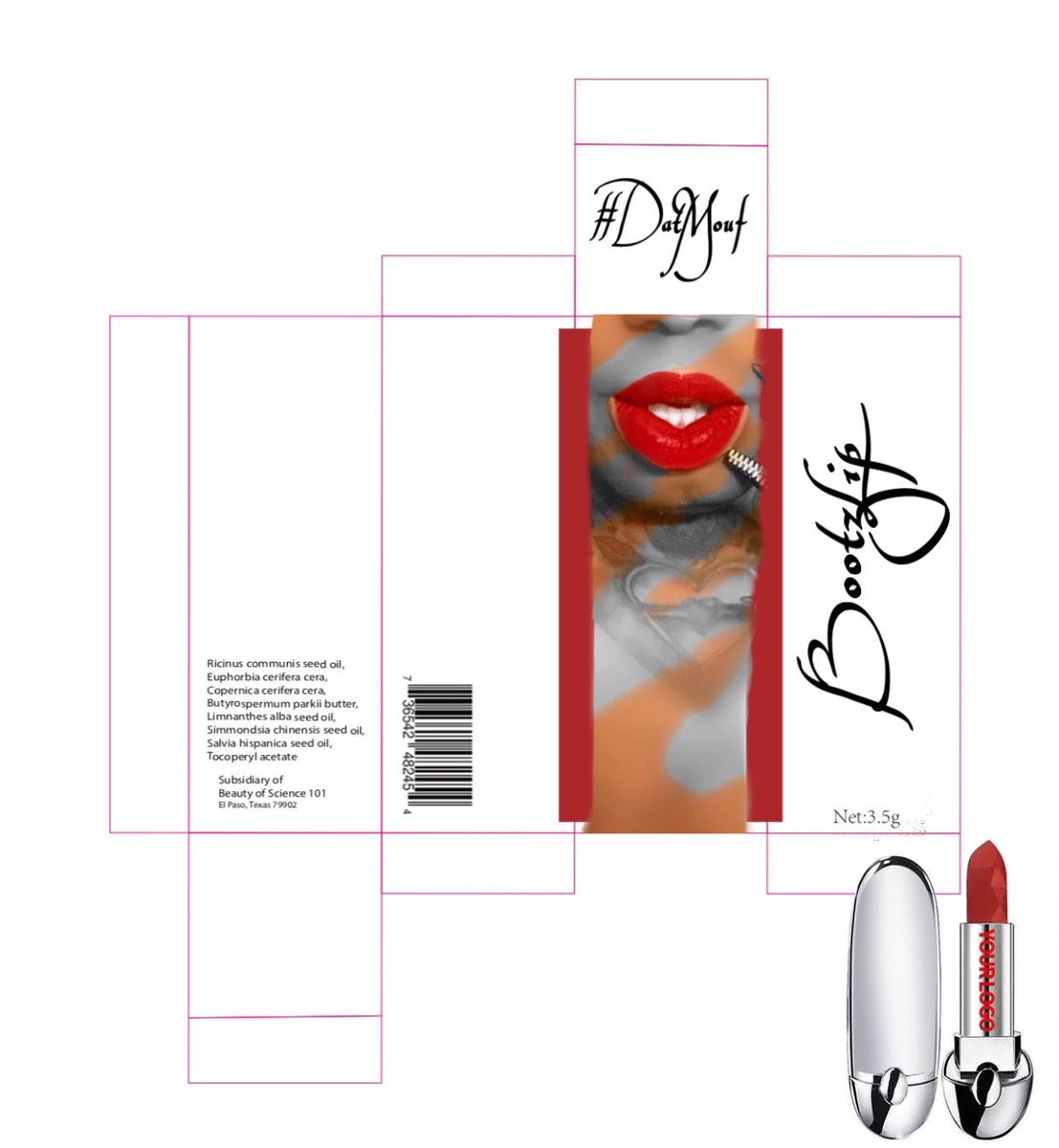 bootztarot's tweet image. Almost out of development and perfect! 💄 #BootzLip #DatMouf coming soon.. 💋 MUWAH!