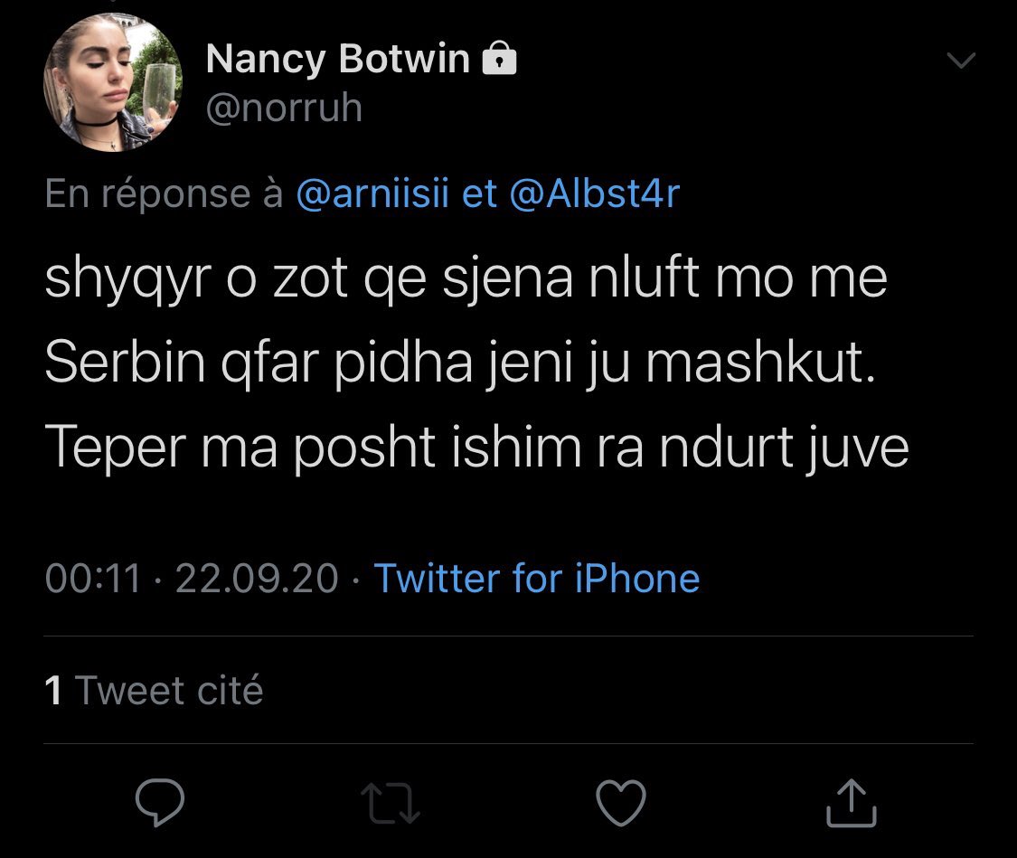 Some no longer even hide their hatred and discrimination of their people, mentioning Serbs to try to provoke more Albanians who answer them, discriminating "katunars" which means "villagers", not to mention the thousands of katunars who have shed blood for our country