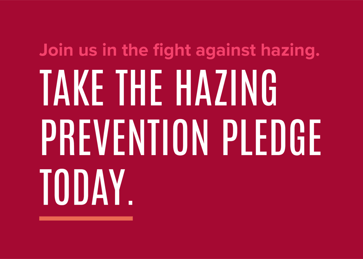 alphaomicronpi's tweet photo. We encourage you to join us in taking a stance against hazing and empower others to do the same. Click the link below to submit your pledge today 💜

https://t.co/wPlgwyf372 https://t.co/CQ5NHLkTRH