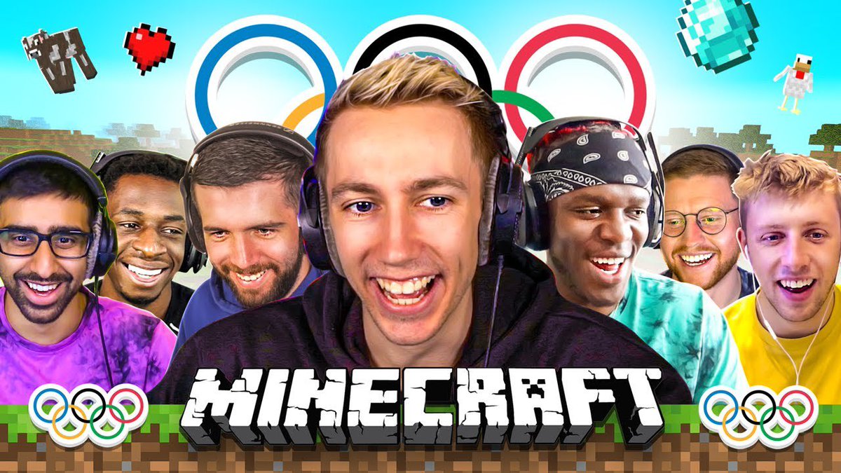 SIDEMEN MINECRAFT MEME OLYMPICS 

youtu.be/KeGADZxyZdA

#SidemenGaming