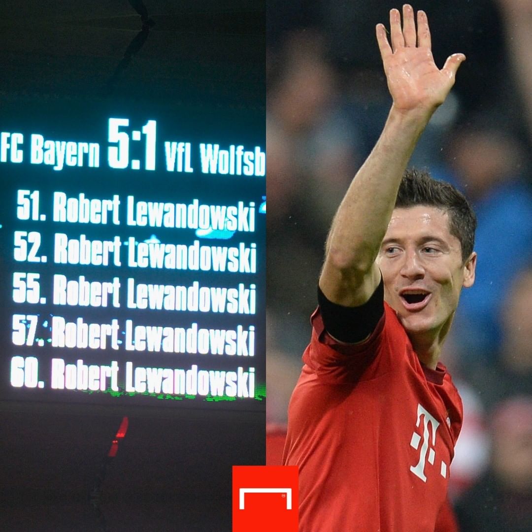 5 goal in 9 minuti ⚽⚽⚽⚽⚽

5 anni fa, Robert Lewandowski riscriveva ogni record 😳