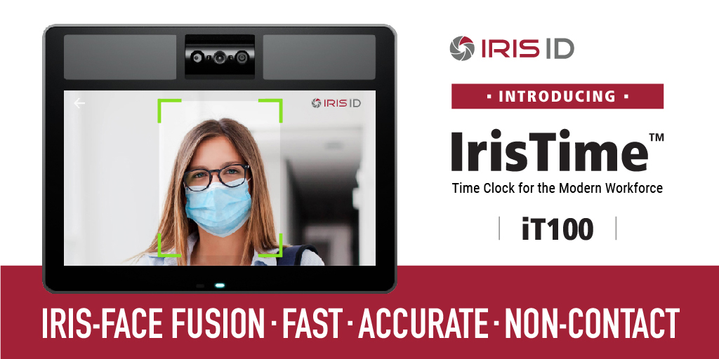 IrisTime iT100 is a revolutionary new product that fuses iris and face biometrics and allows ISV’s to put their own application straight on the device!