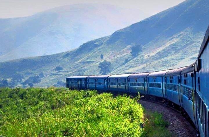 The train also passes above the Borra caves, Tikiri ,Dumuriput.As per information from the guide, there is a 100ft thick rock support over the caves above which the tracks are laid. So there is enough protection and security for the train. #Visit_Koraput_Rayagada Pc:sunilsukla