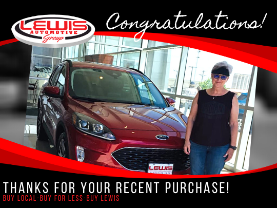 LewisChrysler's tweet photo. Congratulations on your recent purchase from Lewis and thanks for choosing to shop local in the cities we serve! #buylocal #buyforless #buylewis #usedcars #newcars #haysks #dodgecityks #gardencityks #liberalks #topekaks #lewismotors #lewisautomotivegro ... https://t.co/kA4WMtByU9 https://t.co/tReoyjJGOL