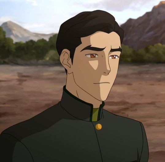 Mako- He's so boring omg. He'd make his character black and the only reason he has this antenna hat on is because Wu and Bolin insisted that Mako wear something so he wouldn't look bland. The antenna was the most practical- No pets :(- He'd just name himself Mako