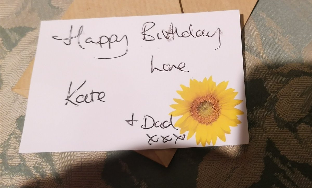 petrawiltshire's tweet image. This was a present today my father had organised with my sister before he passed away #inbits #treasuredmemories