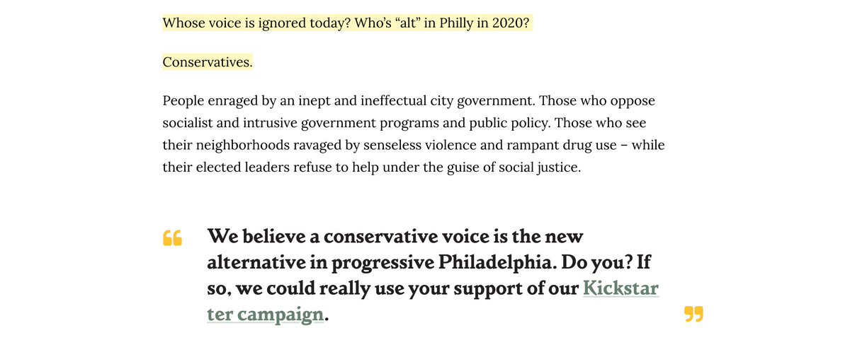 StreetsDept's tweet photo. If you haven't already, today's a great day to unfollow @PhillyWeekly. If you missed it, they just announced that they are shifting the paper to focus on an "Alt" Conservative perspective (not a joke.) https://t.co/QslI2eHulb