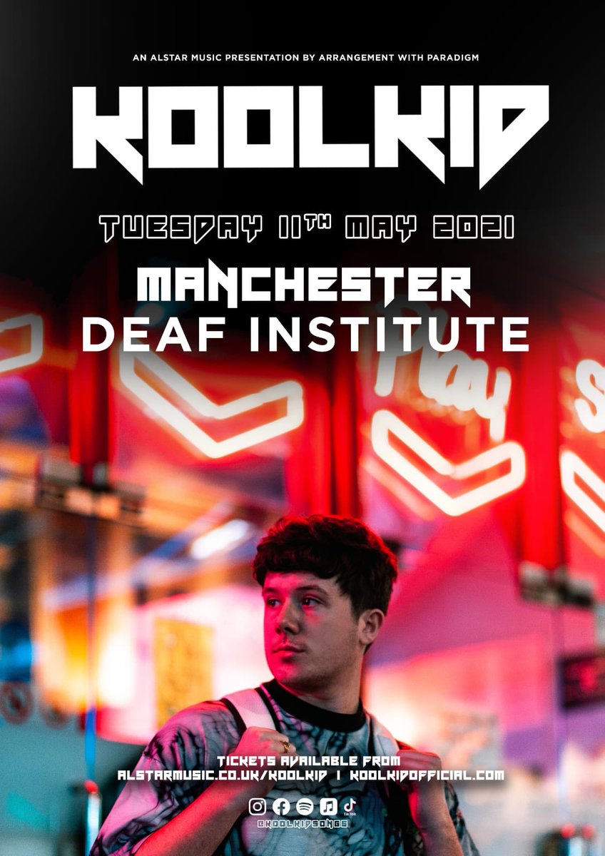 alstarmusic's tweet photo. 🎤NEW SHOW ANNOUNCEMENT!🎤

We're excited to be bringing @koolkidsongs to #Manchester's Deaf Institute on 11th May 2021!

Tickets on sale FRIDAY at 10am at https://t.co/aBWvNSEHie https://t.co/OcG26mZWYn