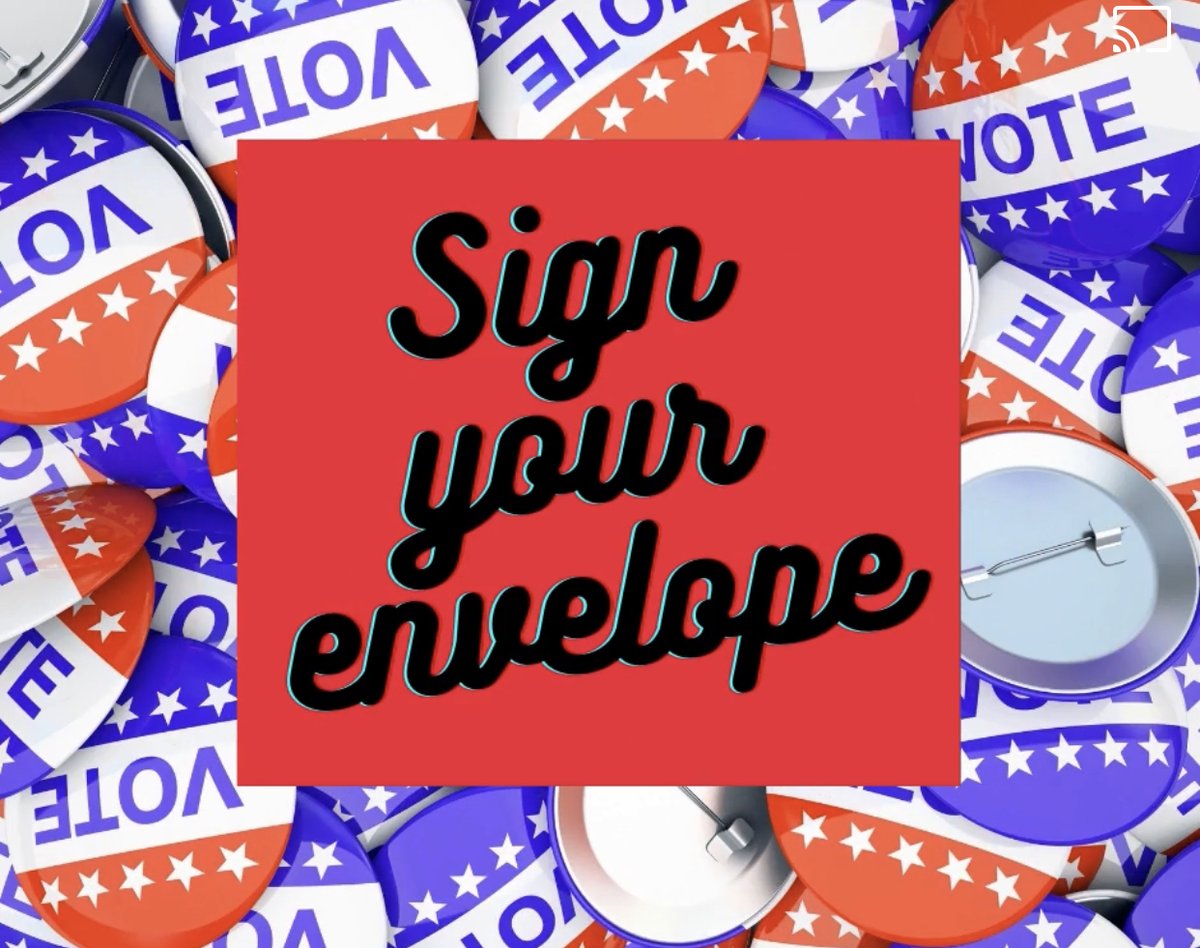 FAWCO's tweet image. 🖊 #VotingTip! When sending in your mail-in ballot for the upcoming U.S. elections, make sure to sign the outside of the envelope as instructed. If you don’t, your ballot will be rejected! Make sure your vote counts!

More voting tips. 👉 t.ly/cigG  

#VoteReady