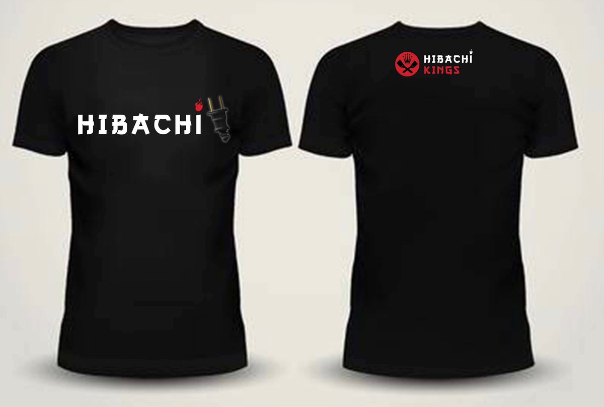 Hibachi 🔌 Tees available for pre-order 🔥👀 DM us with size + payment info . #HibachiPlug