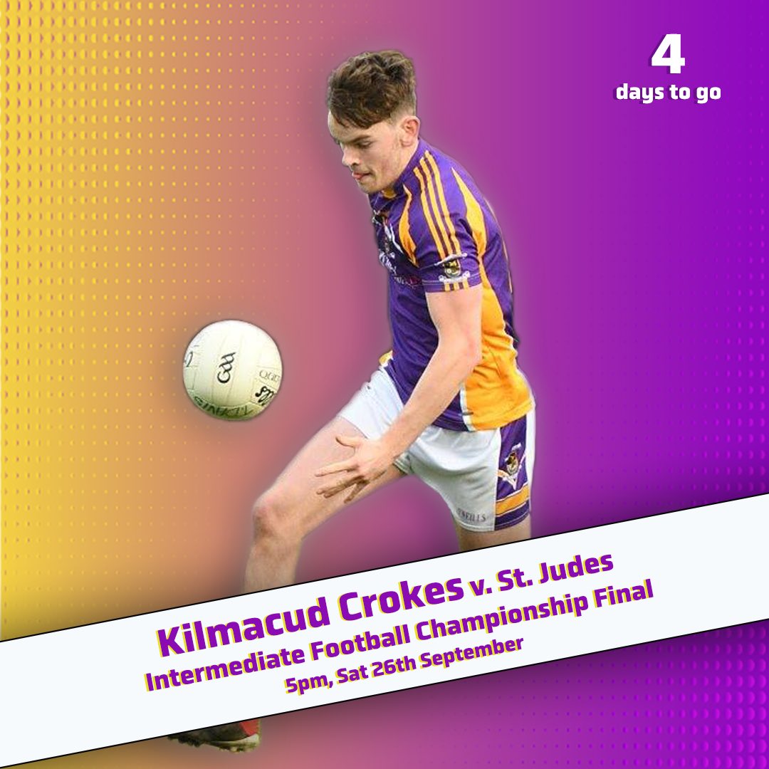 KCrokesGAAClub's tweet photo. #Champ2020 - Best of luck to the 2nd Football team as they seek to retain their Intermediate Football Championship title! https://t.co/Uz9TD3Bviv