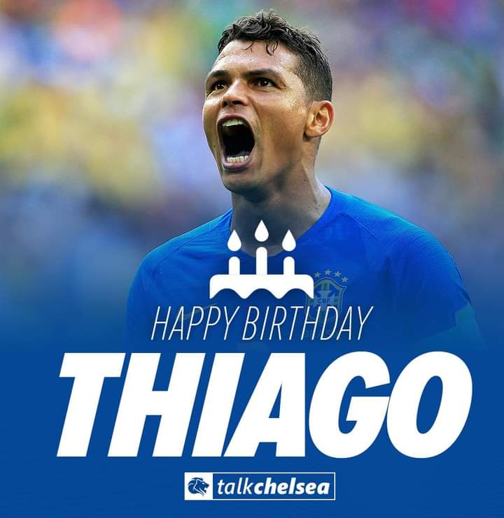 Happy birthday     Thiago Silva    