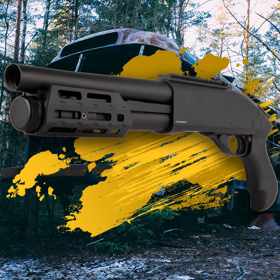 BuyAirsoft's tweet image. A new line of TSG Matador shotguns are now in stock.

Same old green gas, pump action shotguns with the same efficiency and 3 or 6 round burst options, wrapped up in a new deadly compact look!

buyairsoft.ca/product/matado…

#shotgun #compact #sawedoff #matador #airsoft #greengas