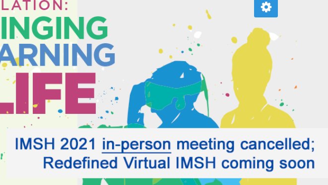 IMSH 2021 in-person meeting cancelled; Redefined Virtual IMSH 2021 in development

ssih.org/Home/ctl/Artic…

#healthcare #simulation