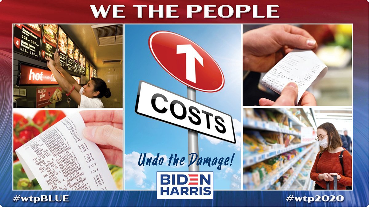 Have you bought a pizza lately? Or gone grocery shopping? Prices are rising because of Trump's stupid trade war & lack of understanding of economics 4 more years will kill us #VoteBidenHarris to save America #wtp2020 @wtp__2020 #wtp477