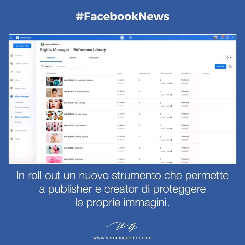 Finalmente uno strumento per proteggere le proprie immagini su Facebook ed Instagram grazie all'image matching ://ow.ly/DnsY30rb9YN #Rightsmanagerforimages
