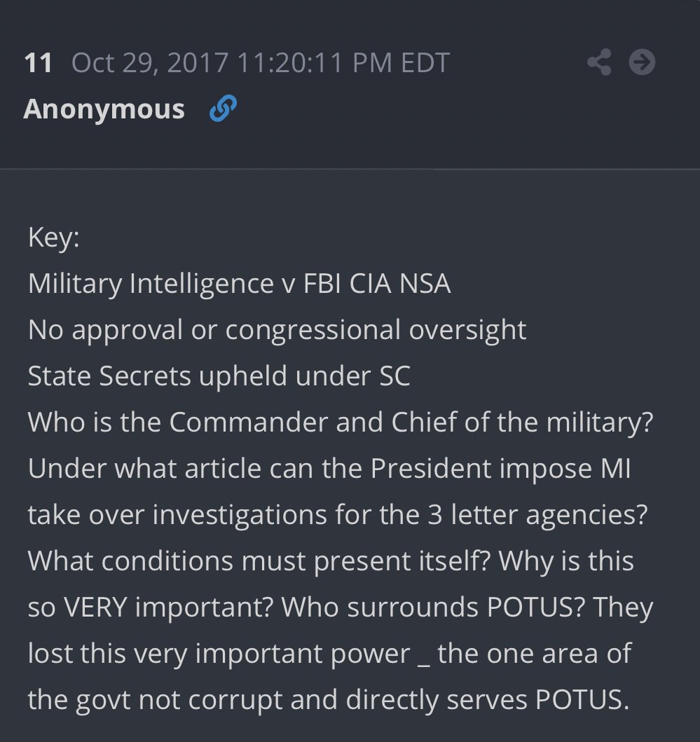 Back to drop 11. “What conditions must present itself?”