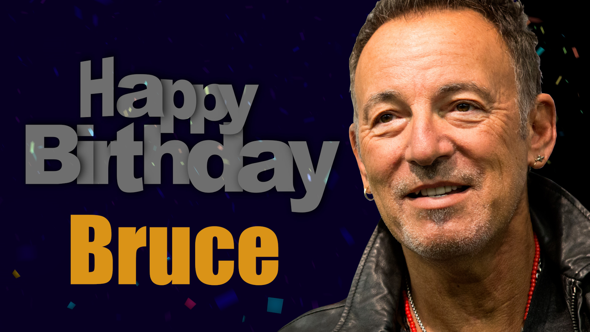 Happy 71st Birthday to New Jersey\s Bruce Springsteen 