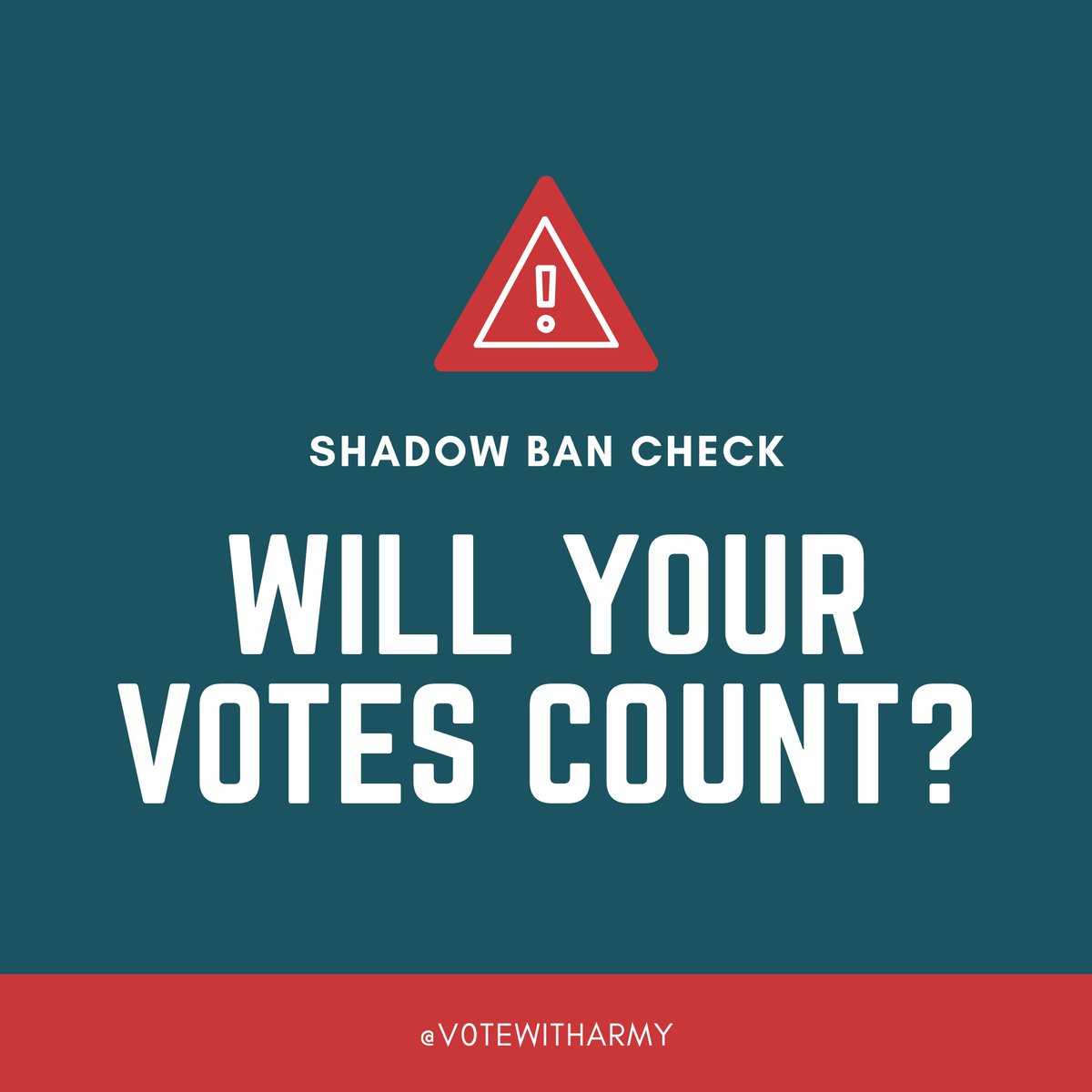 [ RELEVANT INFO]ARMY, as  #BBMAs   voting season is really close, please check if you're shadow-banned.1. Visit  https://shadowban.eu/ 2. Enter your @ and click "check"3. If all results are green, you're good! (See  below) What if it's orange or red? See next tweet