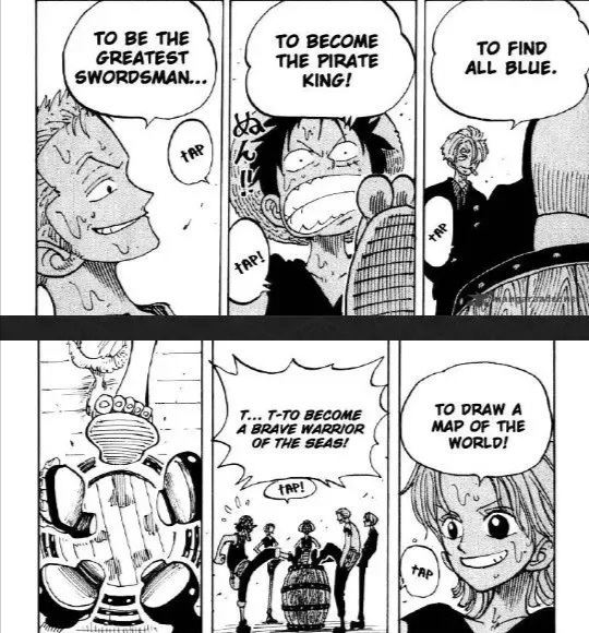 One Piece on Twitter "A crew's dreams ☄️…