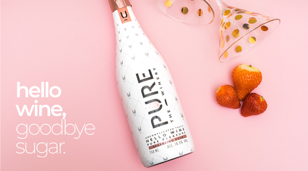 PUREtheWinery's tweet photo. PURE pleasure without the compromise - Say hello to wine and goodbye to sugar! https://t.co/6qWVQwhLnE
#HelloWine 🥂 #GoodbyeSugar 👋 https://t.co/uAwAbMgYNs