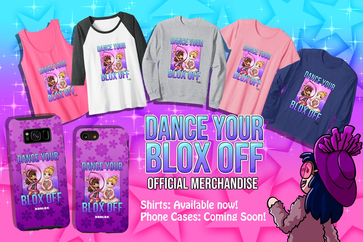 Mimi Dev On Twitter Super Excited To Finally Share This Dance Your Blox Off Now Has Official Merch On The Roblox Amazon Store Thank You Roblox For This Amazing Opportunity Robloxdev Check Out - dance your bloxes of site roblox.com