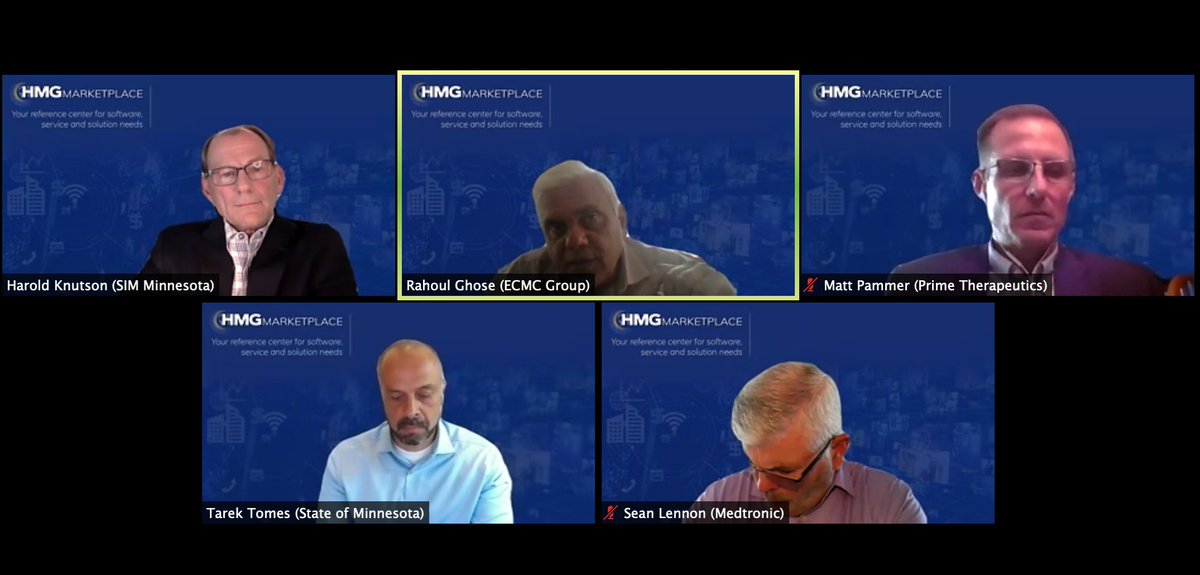 ecmcgroup's tweet photo. "The process of having a place to give people a voice...has been helpful in keeping up engagement."
#ECMCGroup CIO Rahoul Ghose shared how important it is to use techniques, like design thinking, to hear innovative ideas from a broadly distributed staff during today's #HMGLive. https://t.co/iFmRHOci9o