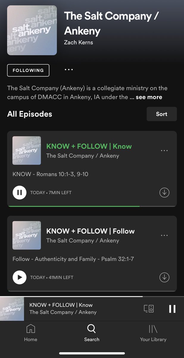 SaltAnkeny's tweet photo. WHAAAAAT PEOPLE WE’VE FINALLY GOT A PODCAST!!! 

Go to: https://t.co/0ShWOQnVa6  and you’ll find that 🔥🔥 

(Give it a week or so and you’ll find us on Apple Podcast as well🙌🐻)

#saltankeny #movingupintheworld #podcast #preaching https://t.co/mJGOoxlwup